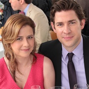 Jim and Pam, the Office
