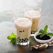 Peppermint Bubble Tea