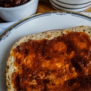 Apple Jam on Multigrain Toast