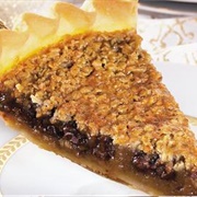 Chocolate, Coffee and Oatmeal Pie