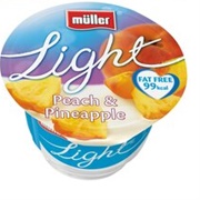 Peach Pineapple Yoghurt