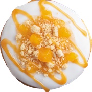 Duck Donuts Peach Pie Donut