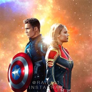 Starol - Steve Rogers and Carol Danvers