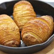 Hasselbackspotatis