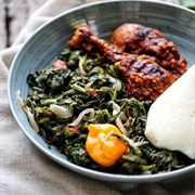 Grilled Turnip Greens