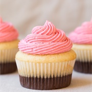 Neapolitan Cupcake