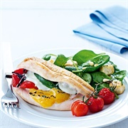 Stuffed Mediterranean Chicken