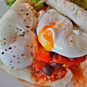 Egg and Adzuki Bean Wrap