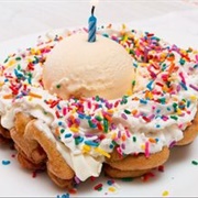 The Funnel Cake Man Birthday Cake Funnel Cake
