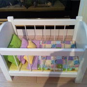 Doll Crib White