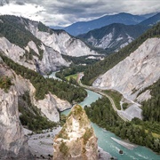 Rhine Gorge (Ruinaulta), Switzerland