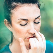 Sniffing Loudly Instead of Blowing Your Nose