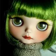Baby Doll Green Hair