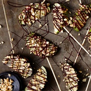 Chocolate Peanut Butter Apple Wedges