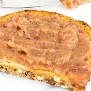 Apple Jam on Whole Oat Toast