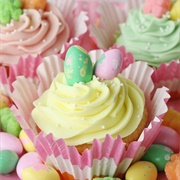 Easter Egg Cupcake