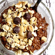 Chocolate Hazelnut Oatmeal