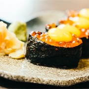 Egg and Sushi