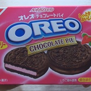 Oreo Chocolate Pie Strawberry