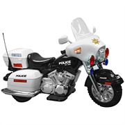 Police Motorcycle Ride-On Toy