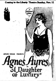A Daughter of Luxury (1922)