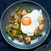Sausage & Kale Hash