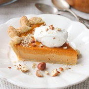 Dulce De Leche Cheesecake and Hazelnut Pumpkin Pie