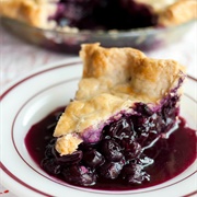 American Blueberry Pie