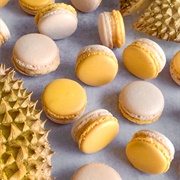 Durian Macaron