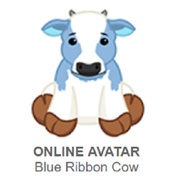 Blue Ribbon Cow