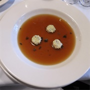 Consommé With Tapioca