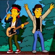 Mick Jagger and Keith Richards