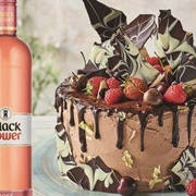 Rose' Wine Chocolate Cake