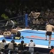 Masanobu Fuchi & Toshiaki Kawada vs. Takashi Iizuka & Yuji Nagata NJPW the 2nd Judgement!! 2000