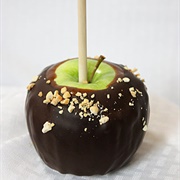 Zwahlen's Peanut Butter Chocolate-Dipped Apple