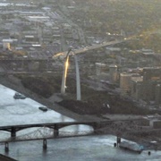 Photgraphed a National Monument From an Airplane Window