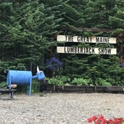 Go to a Great Maine Lumberjack Show