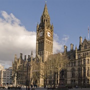 Manchester Town Hall, England