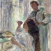 Charlotte Corinth at Her Dressing Table (Lovis Corinth)