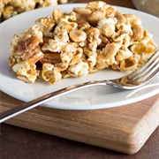 Peanut Pecan Popcorn Pie