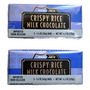 Trader Joe's Belgian Crispy Rice Milk Chocolate