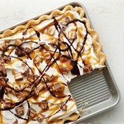 Snickers Slab Pie