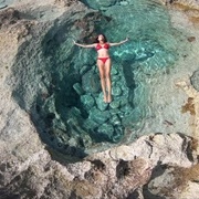 Queens Bath, Eleuthera, Bahamas