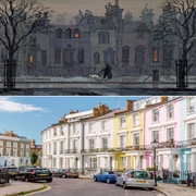 Streets in 101 Dalmatians /  Primrose Hill in London, England