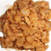 Gluten-Free Coconut Pasta Pudding With Dates, Raisins, Pistachios and Walnuts