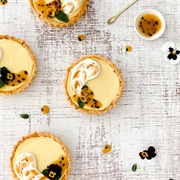 Passion Fruit Curd Tart