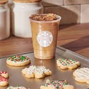 Iced Sugar Cookie Drink at Starbucks