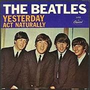 'Yesterday' — the Beatles