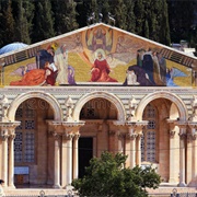 Mount of Olives &amp; Garden of Gethsemane, Jerusalem, Israel