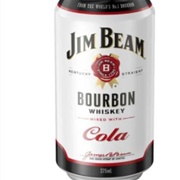 Jim Beam Mixed With Cola